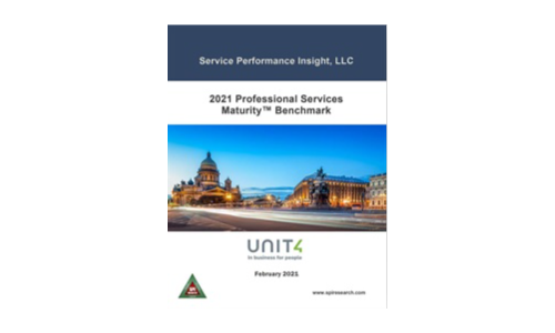 2021 Benchmark de la maturité des services professionnels