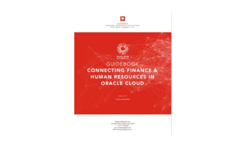 Guide du noyau: Connexion de la finance et HR dans Oracle Cloud